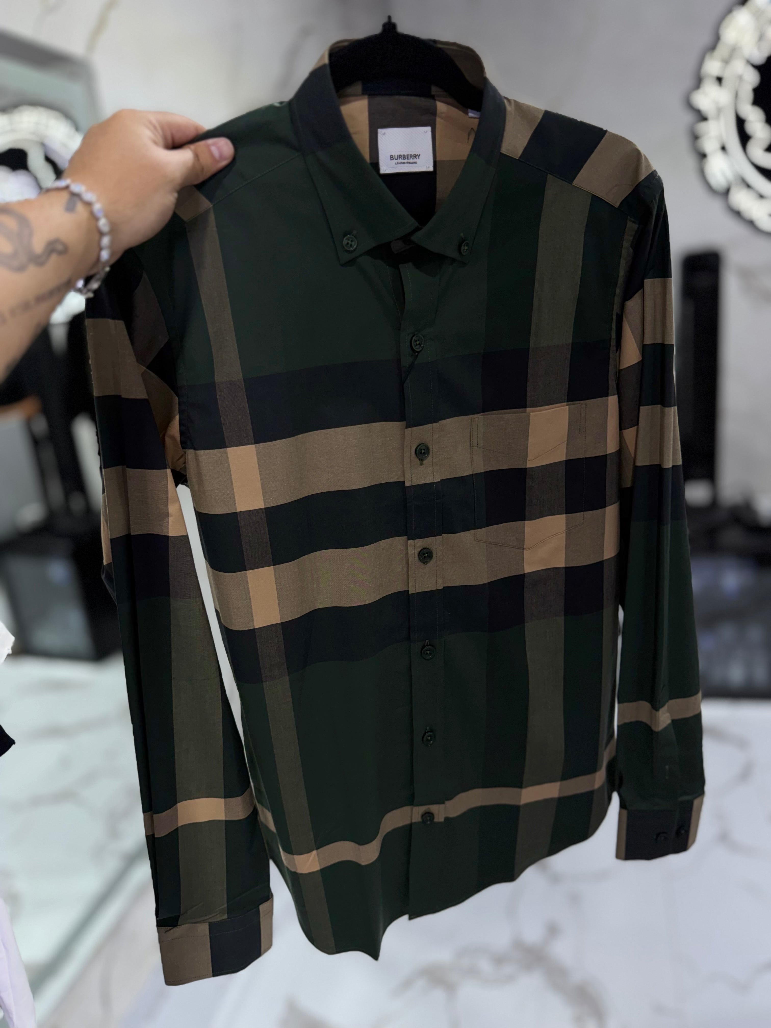 Camisa Burberry