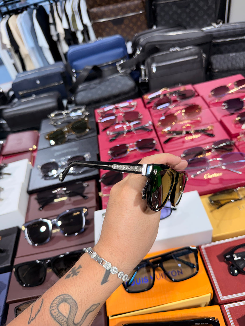 Lentes Chrome Hearts