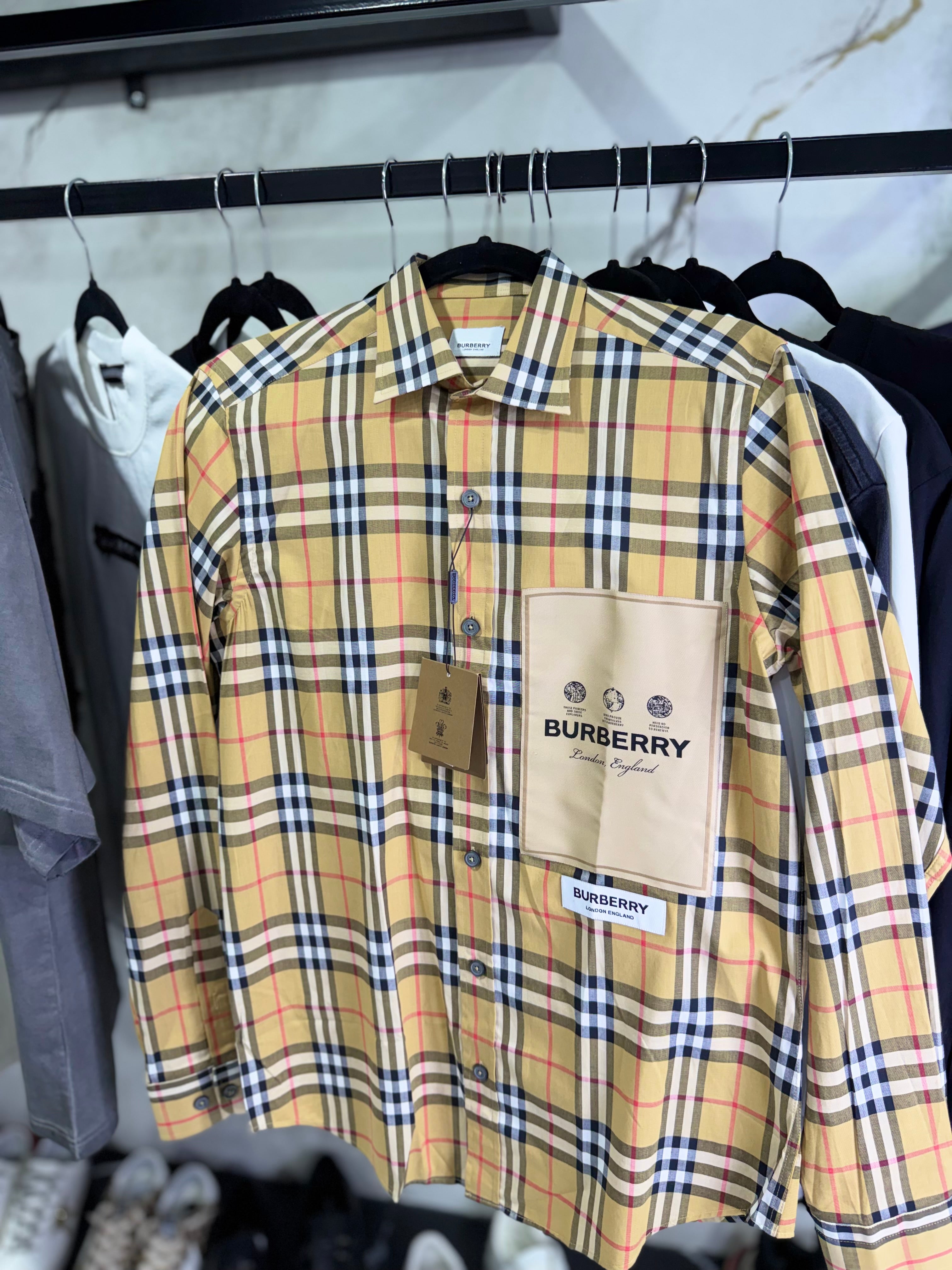 Camisa Burberry