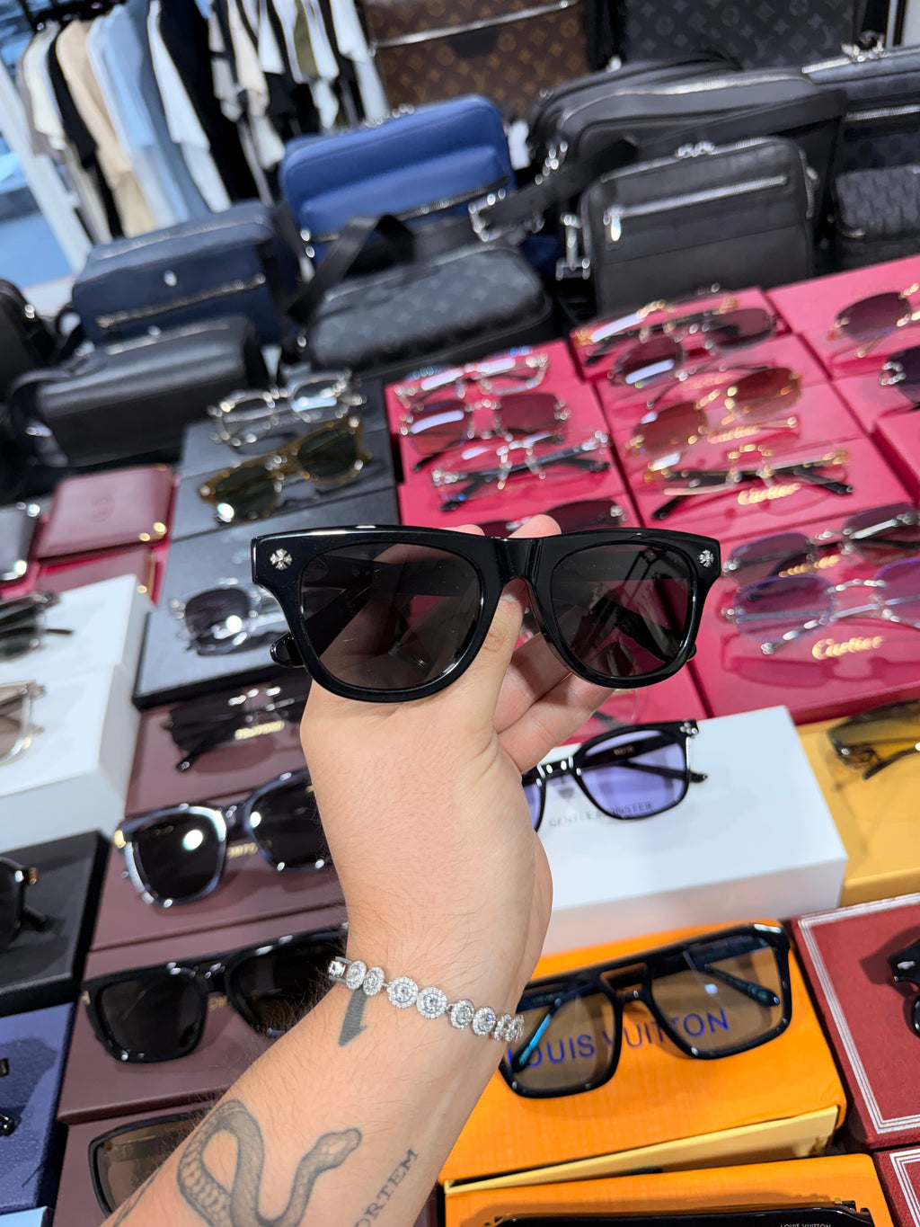 Lentes Chrome Hearts