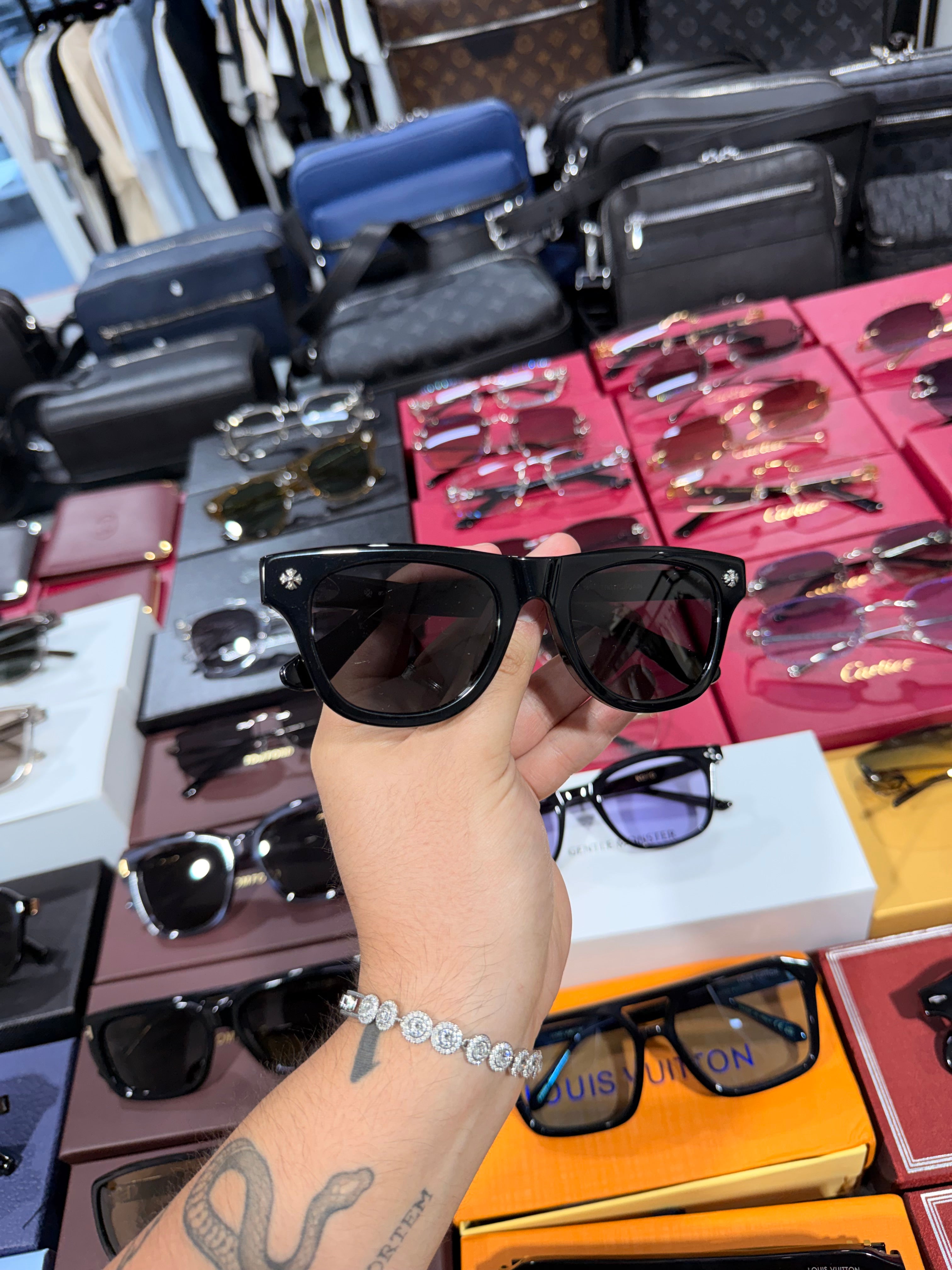 Lentes Chrome Hearts