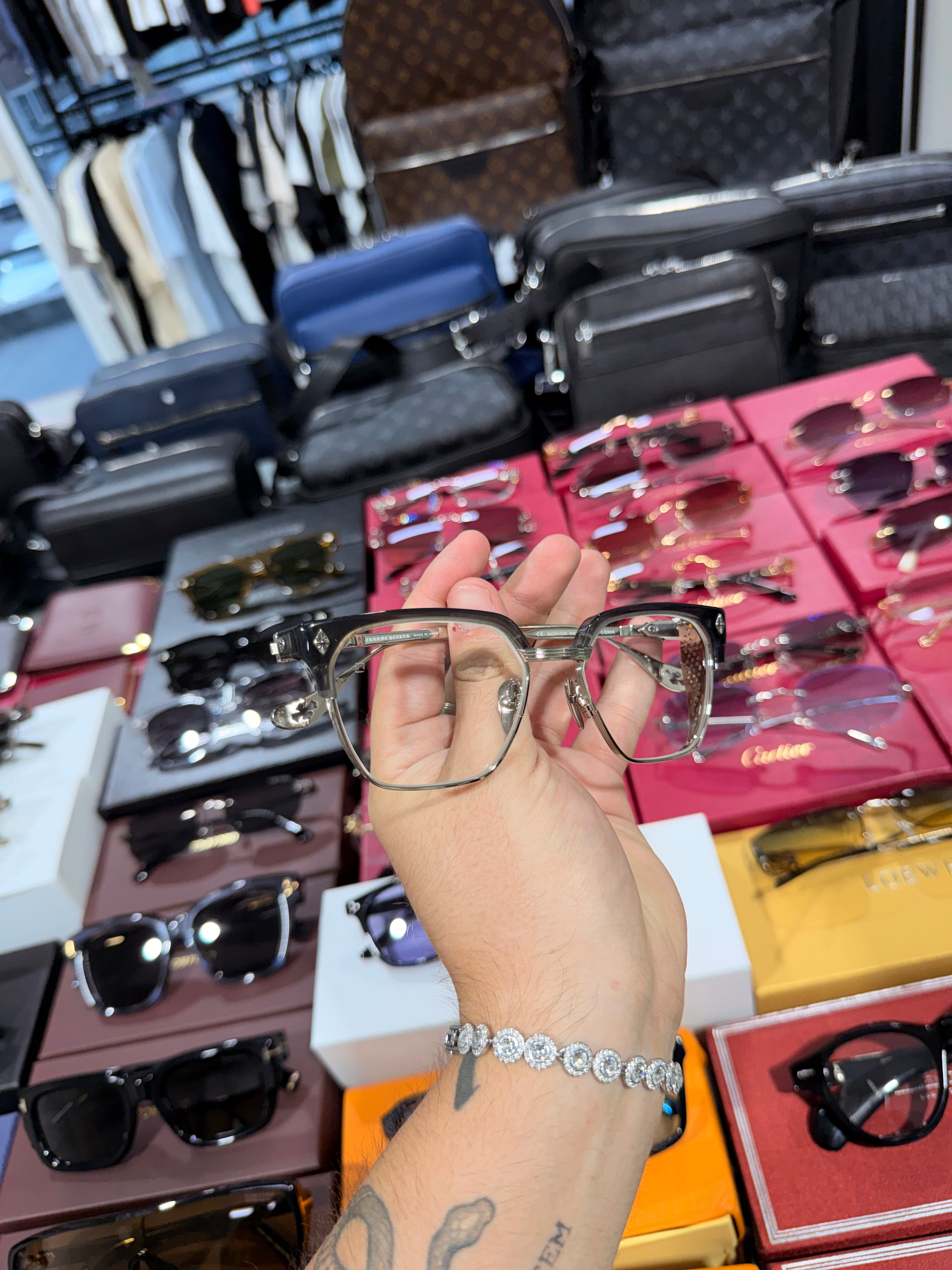 Lentes Chrome Hearts