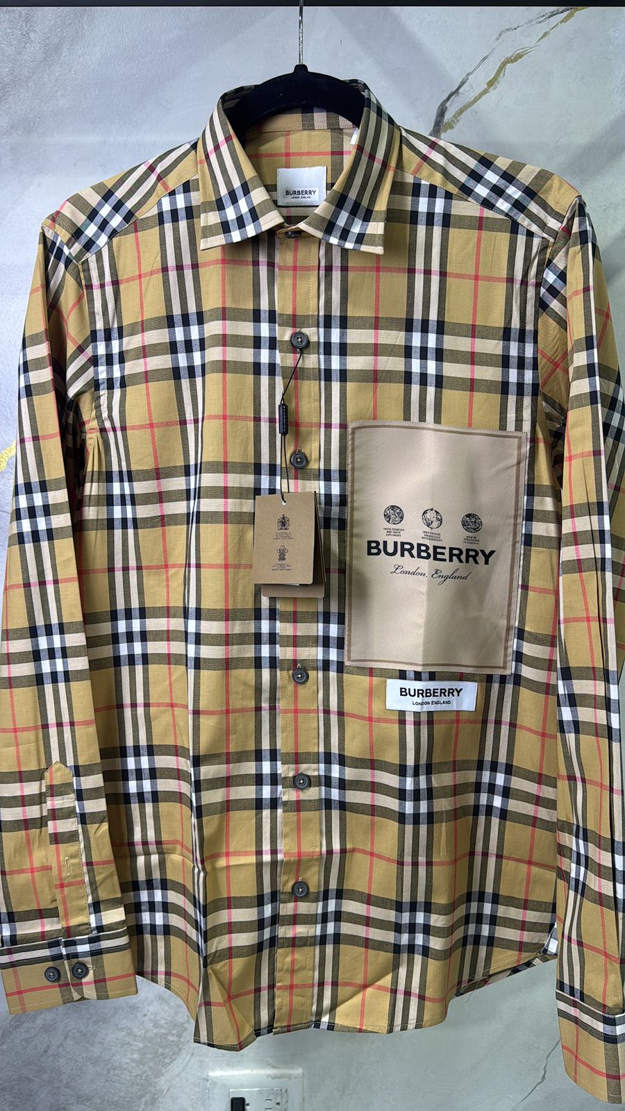 Camisa Burberry